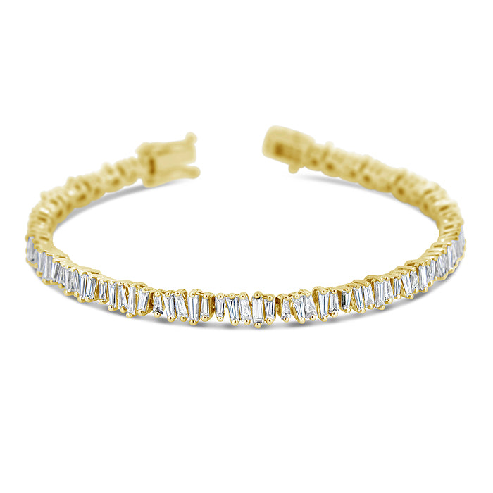 Baguette Diamond Bracelet - Pasha Fine Jewelry