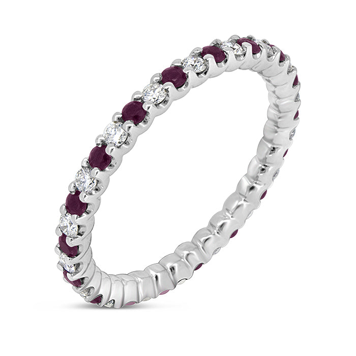 Ruby Stackable Ring - Pasha Fine Jewelry