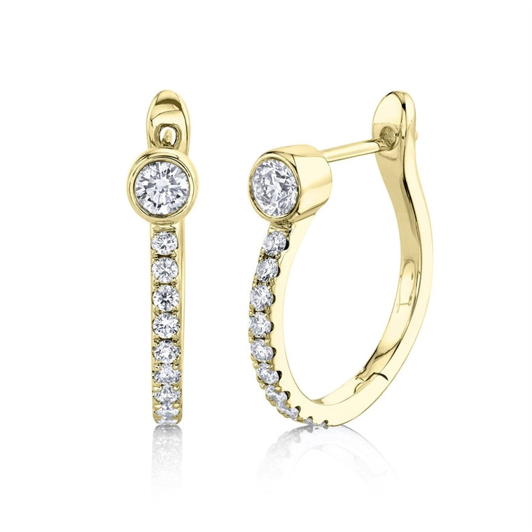 Diamond Hoops - Pasha Fine Jewelry