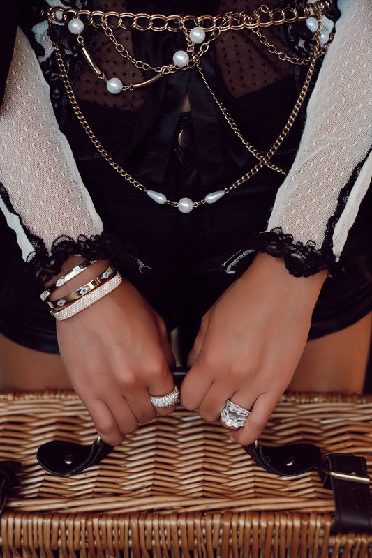 Square Shape Bangle - Pasha Fine Jewelry
