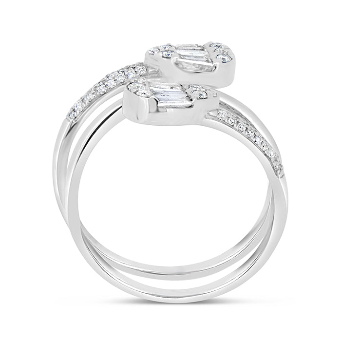 Infinity Spiral Diamond Ring - Pasha Fine Jewelry