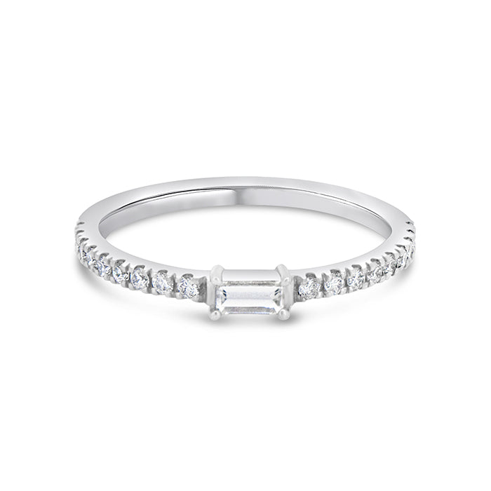 Single Stone Eternity Band - Pasha Fine Jewelry