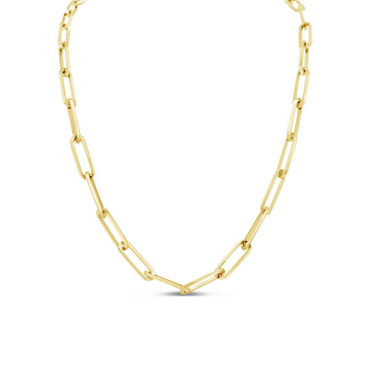 Paper Clip Necklace - Pasha Fine Jewelry