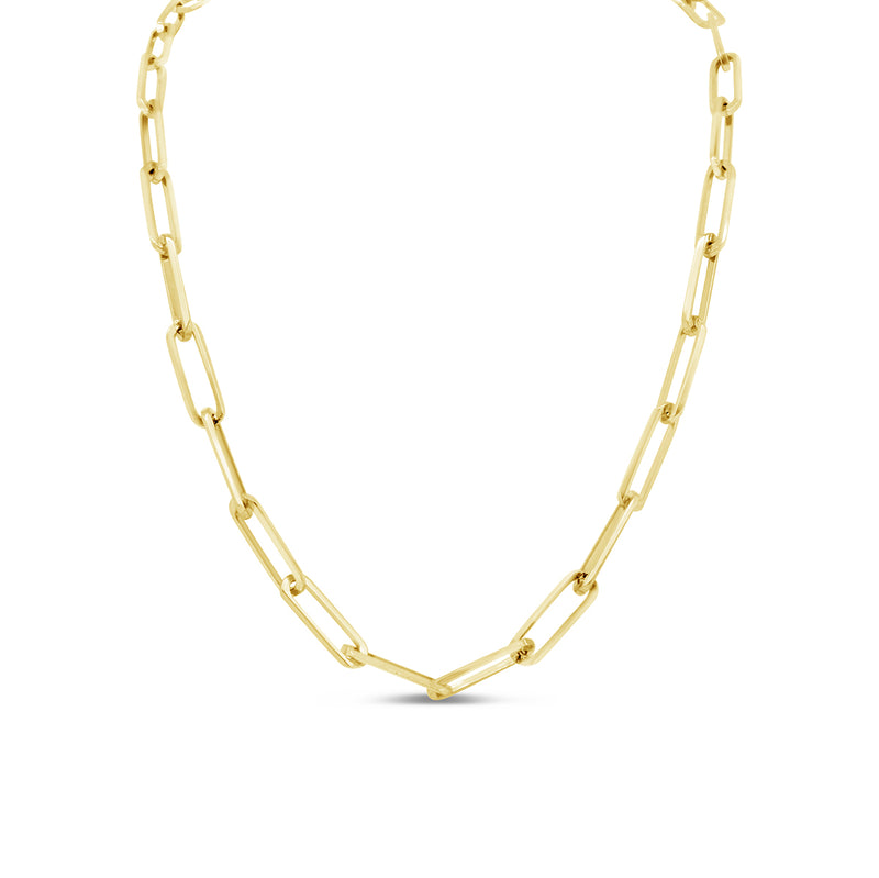 Paper Clip Necklace - Pasha Fine Jewelry
