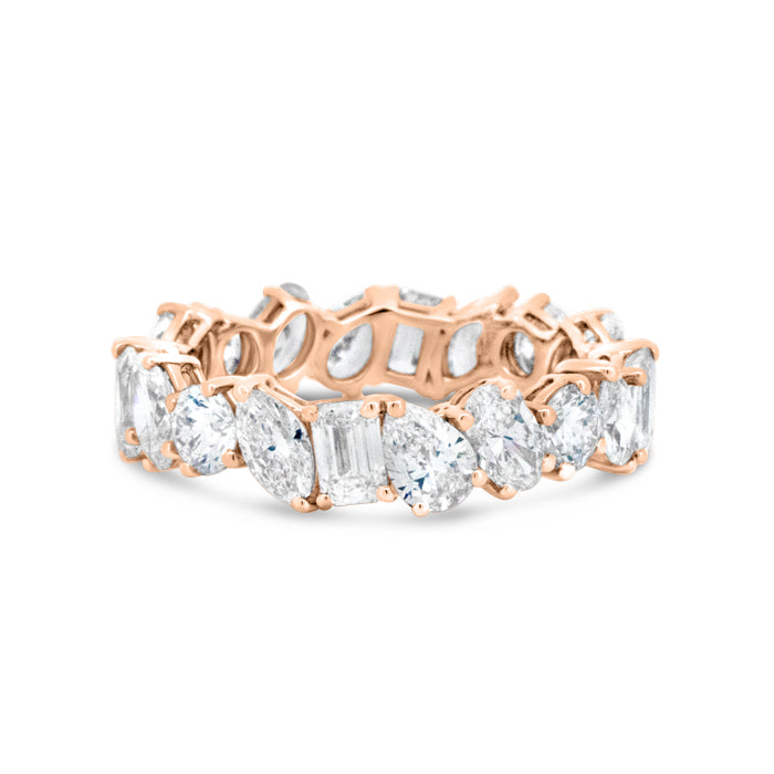 Mixed Shape Eternity Band