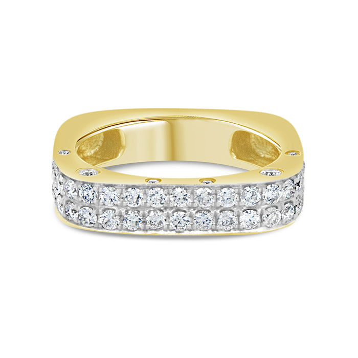 Square Diamond Ring - Pasha Fine Jewelry