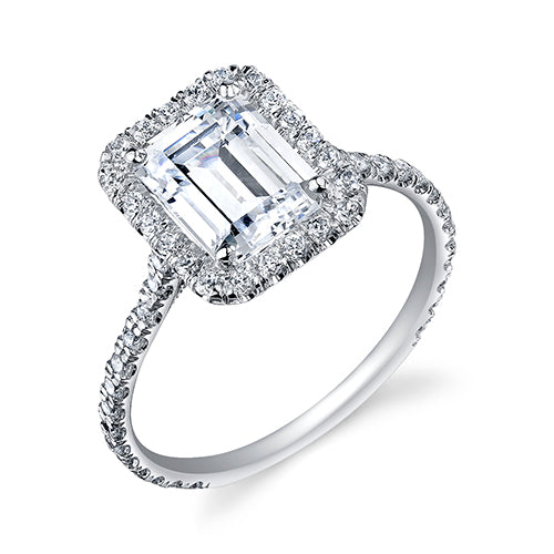 Emerald Halo - Pasha Fine Jewelry