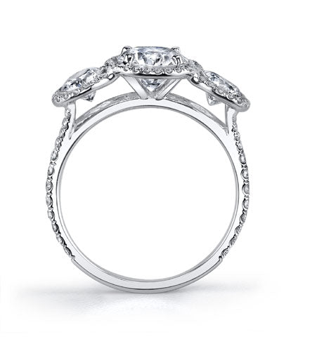 Three stone Sofia - Pasha Fine Jewelry