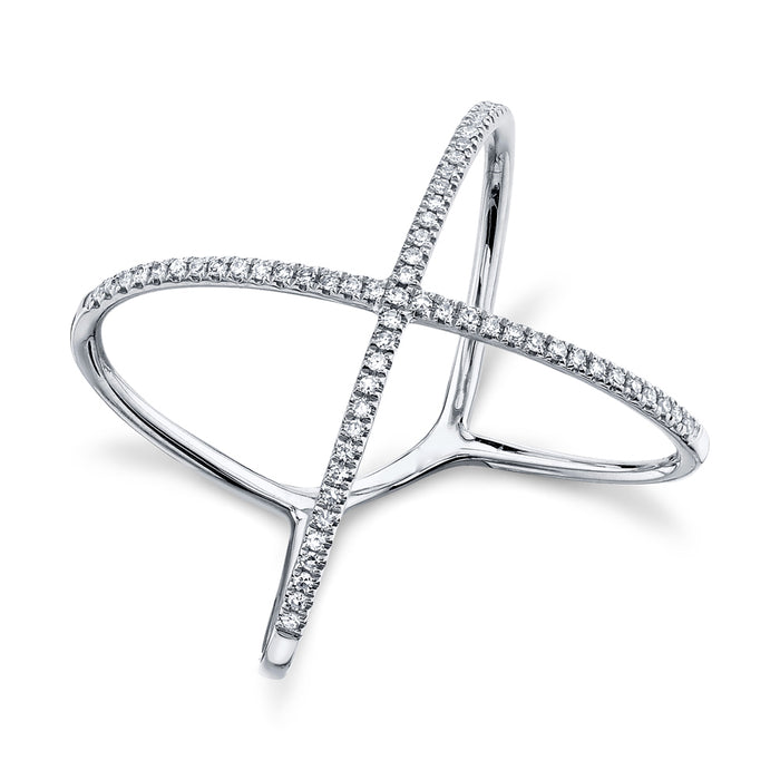 "X" Ring - Pasha Fine Jewelry