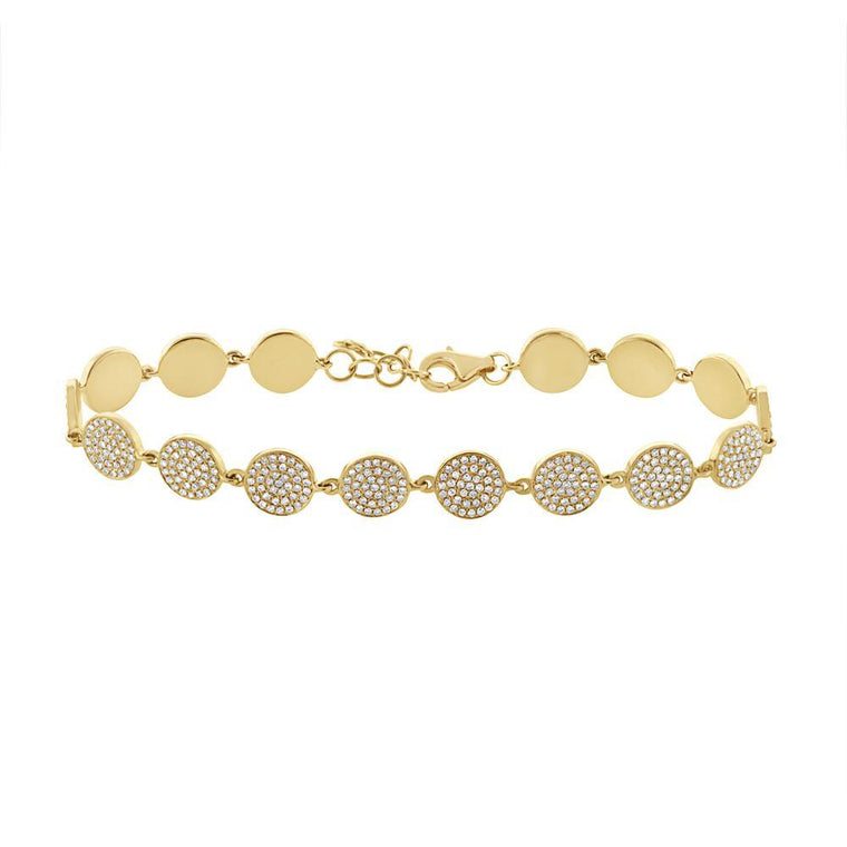 Pavé Circle Bracelet