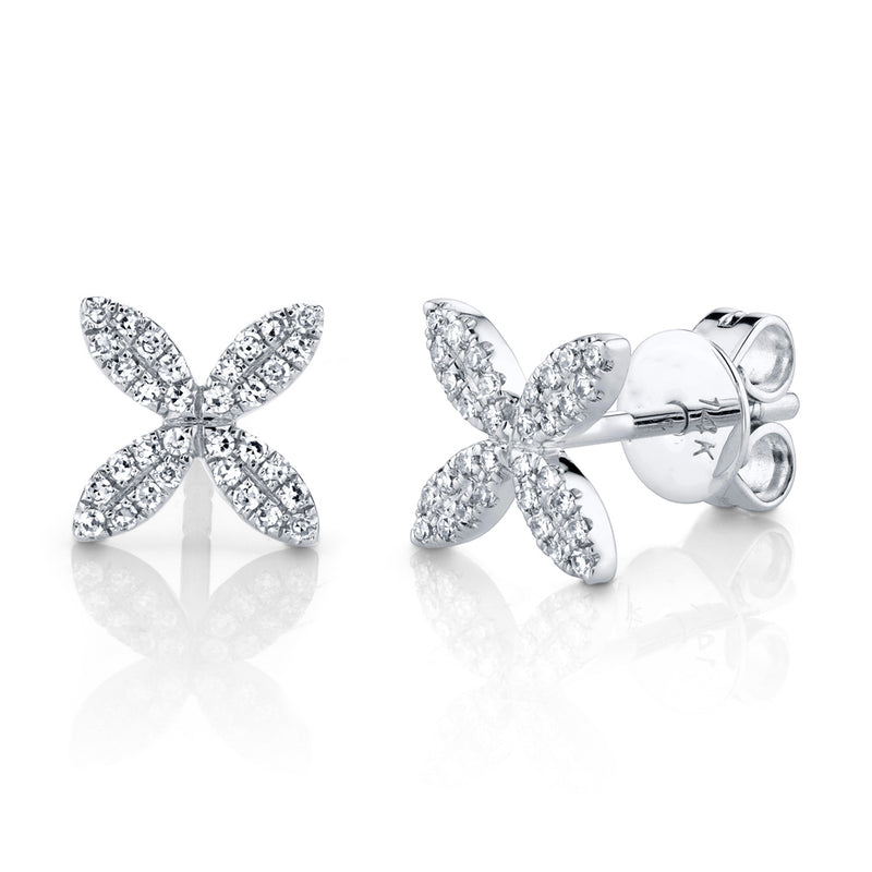 Flower Studs - Pasha Fine Jewelry