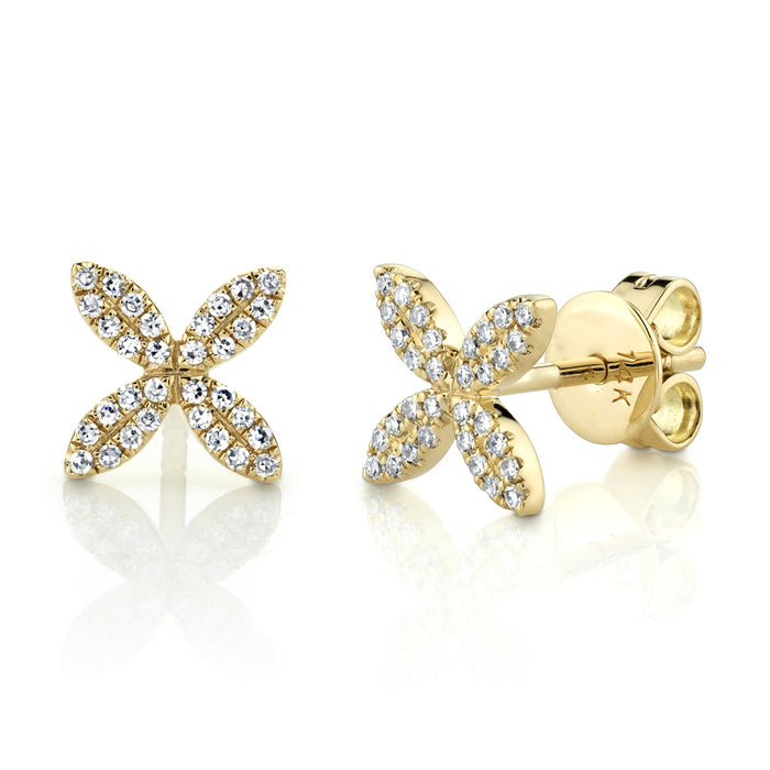 Flower Studs - Pasha Fine Jewelry