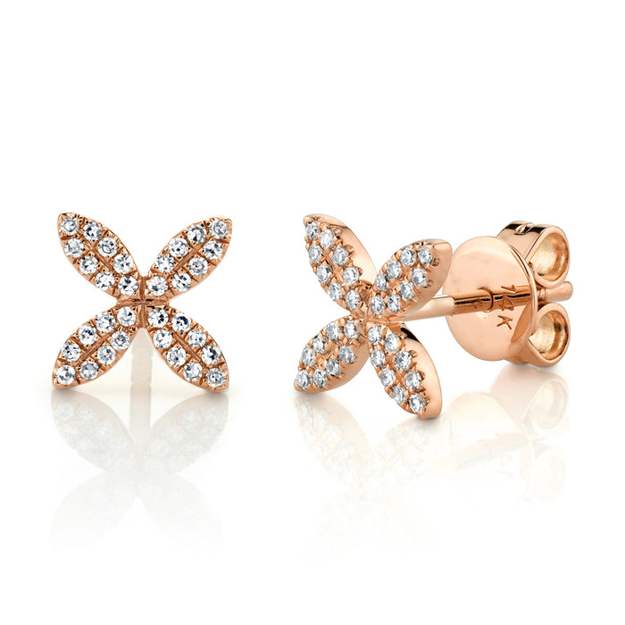 Flower Studs - Pasha Fine Jewelry