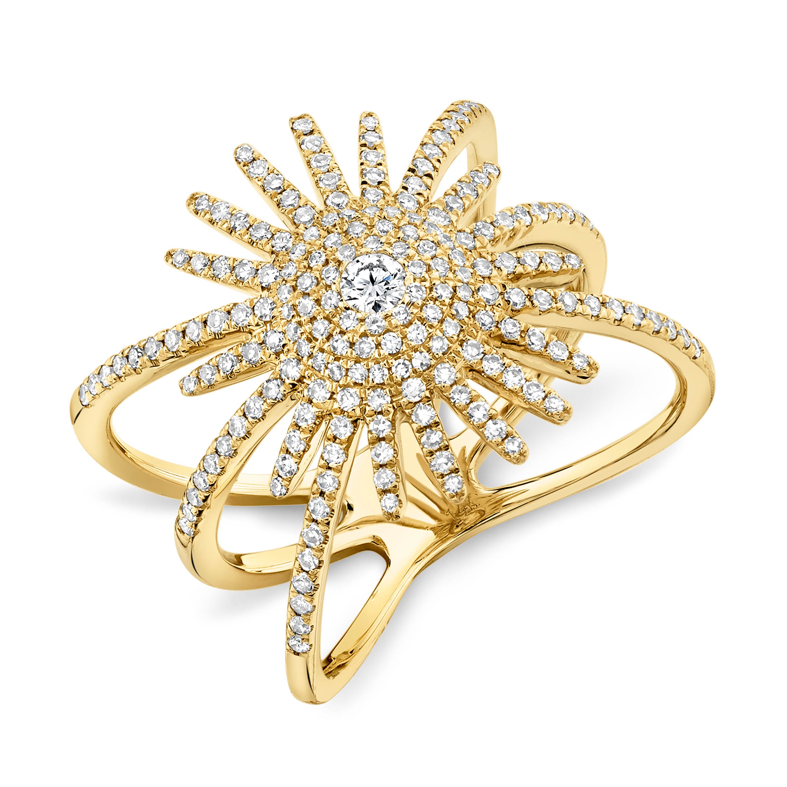 Gold discount pasha ring