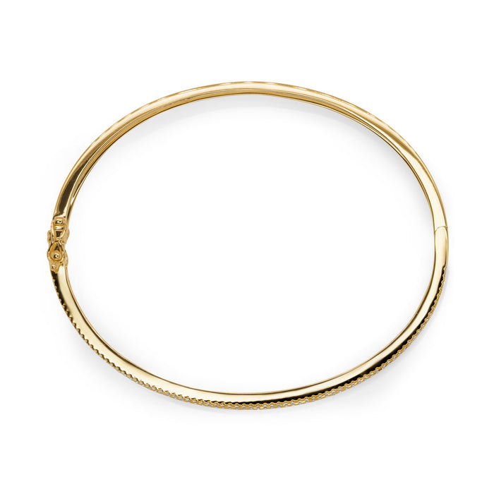 Baguette & Round Diamond Bangle - Pasha Fine Jewelry