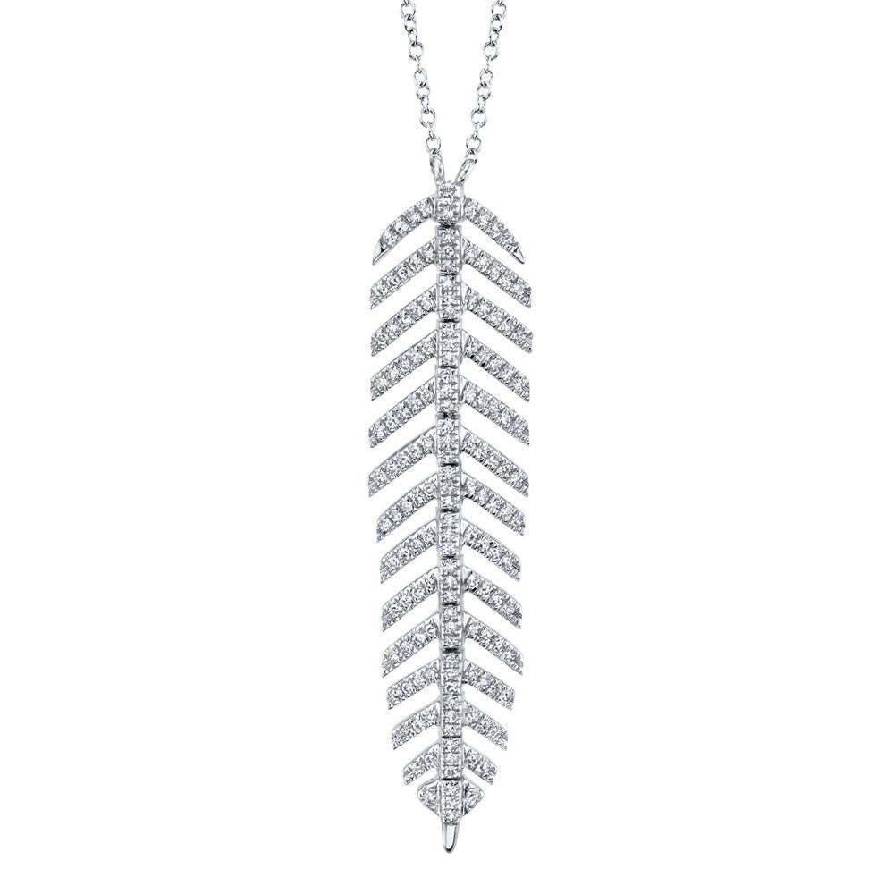 Leaf Necklace - Pasha Fine Jewelry