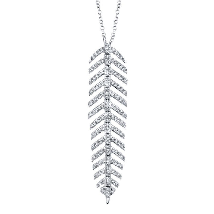 Leaf Necklace - Pasha Fine Jewelry