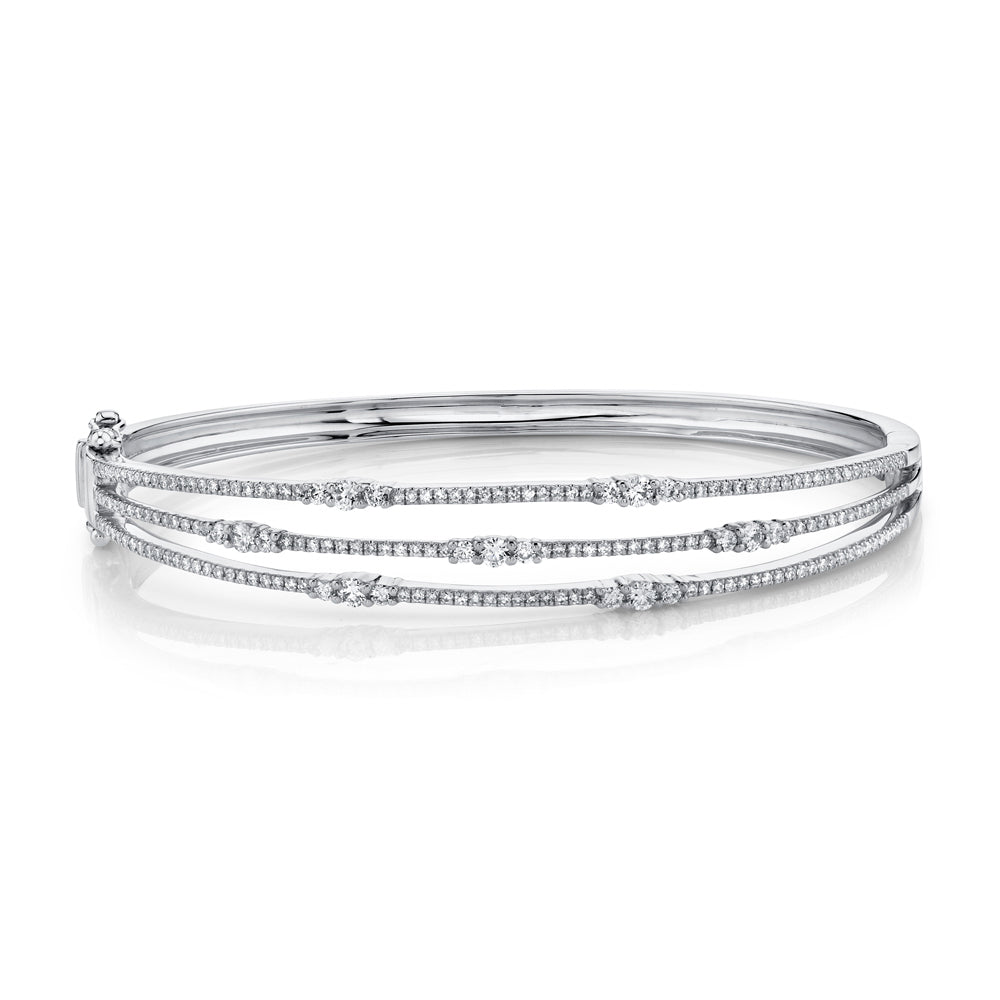 3 Row Bangle - Pasha Fine Jewelry