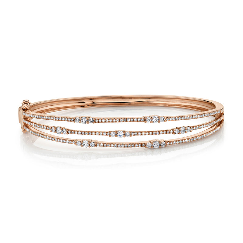 3 Row Bangle - Pasha Fine Jewelry