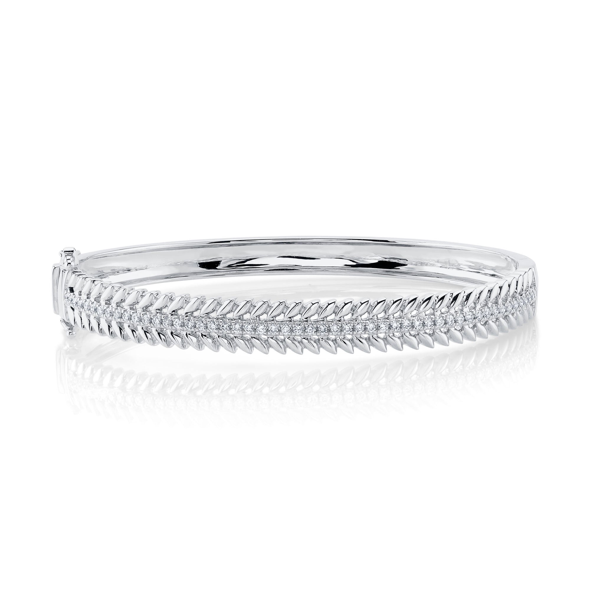 Feather Bangle - Pasha Fine Jewelry