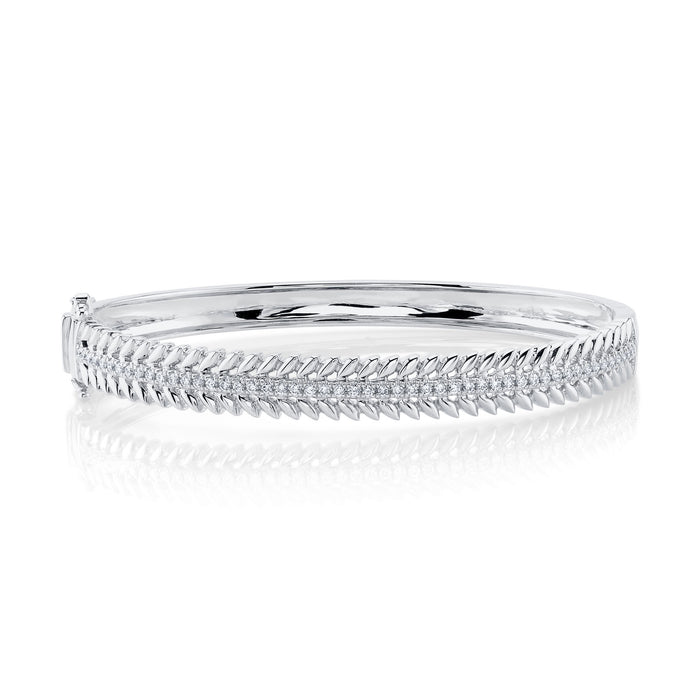 Feather Bangle - Pasha Fine Jewelry