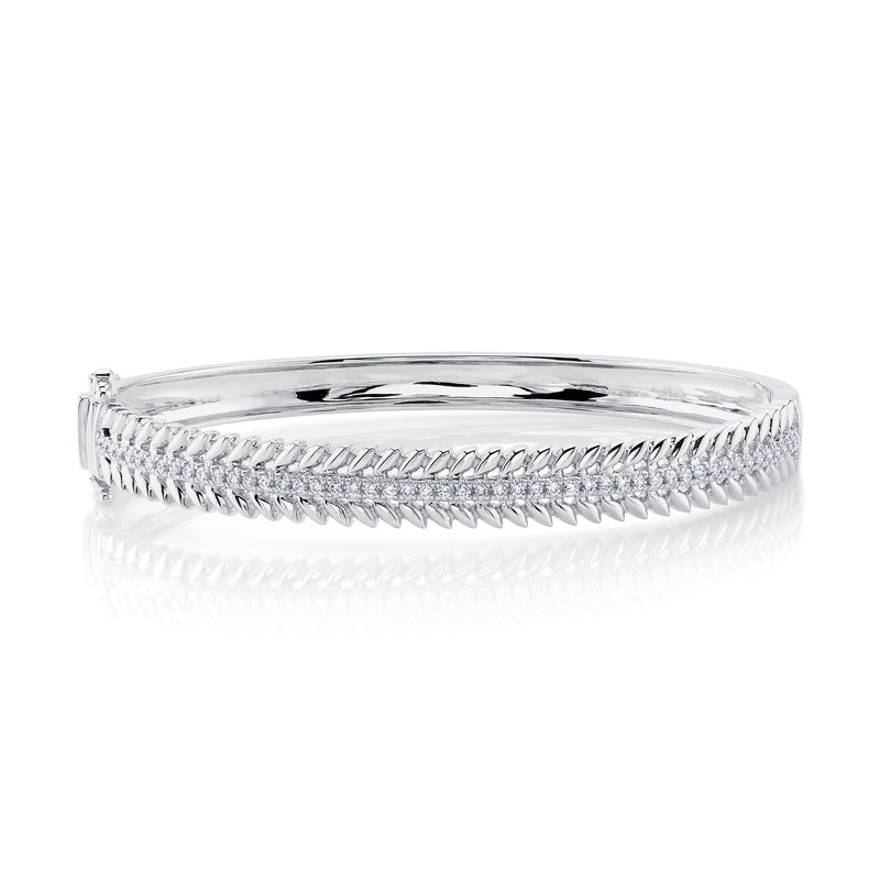 Feather Bangle - Pasha Fine Jewelry