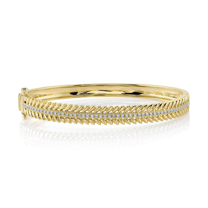 Feather Bangle - Pasha Fine Jewelry