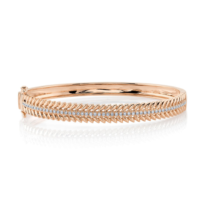 Feather Bangle - Pasha Fine Jewelry