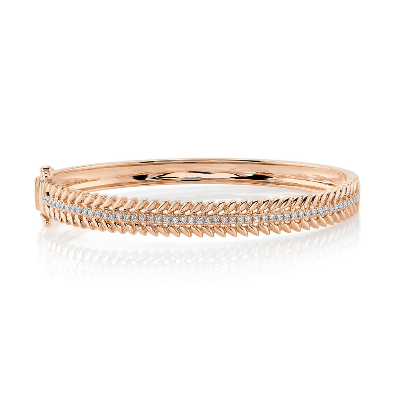 Feather Bangle - Pasha Fine Jewelry