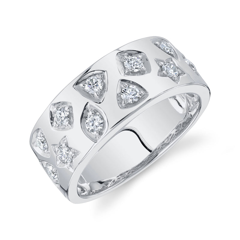 Multi-Shape Diamond Band - Pasha Fine Jewelry