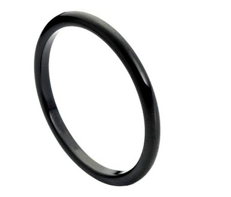 Black Tunsgten Thin - Pasha Fine Jewelry