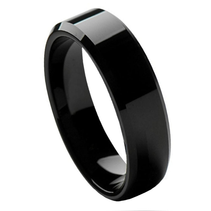 Black Tungsten High Polish - Pasha Fine Jewelry