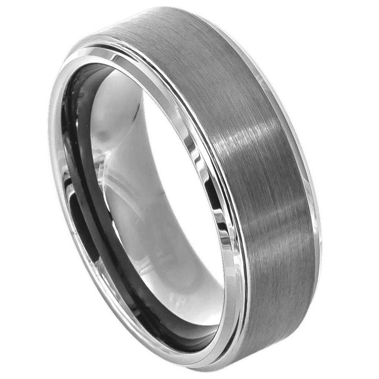Brushed Center High Polish Step Edge