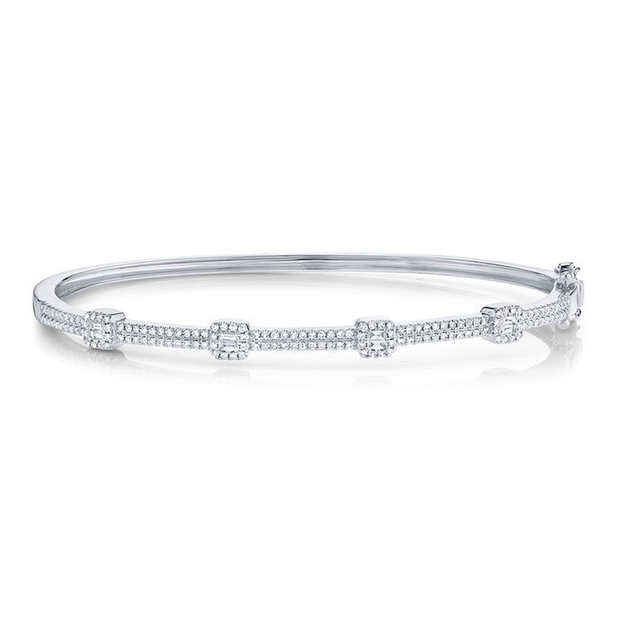 Baguette Bangle - Pasha Fine Jewelry