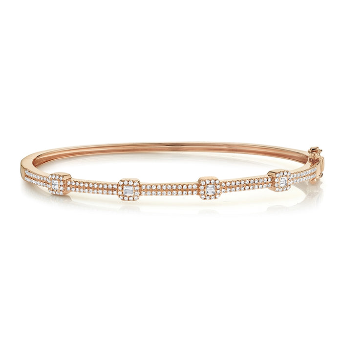 Baguette Bangle - Pasha Fine Jewelry
