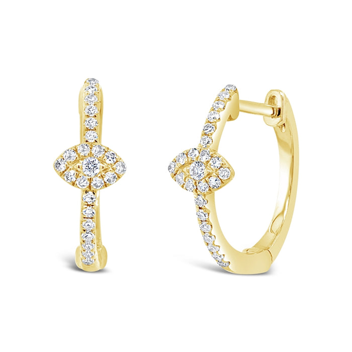 Eye Huggie - Pasha Fine Jewelry