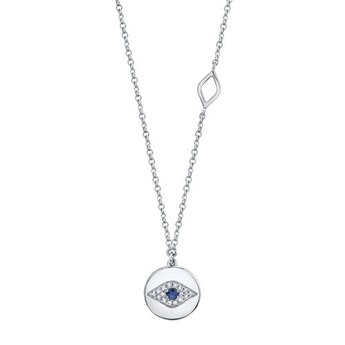 Evil Eye Medallion - Pasha Fine Jewelry