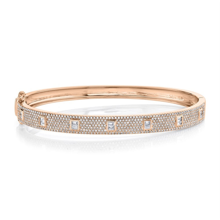 Baguette Bangle - Pasha Fine Jewelry