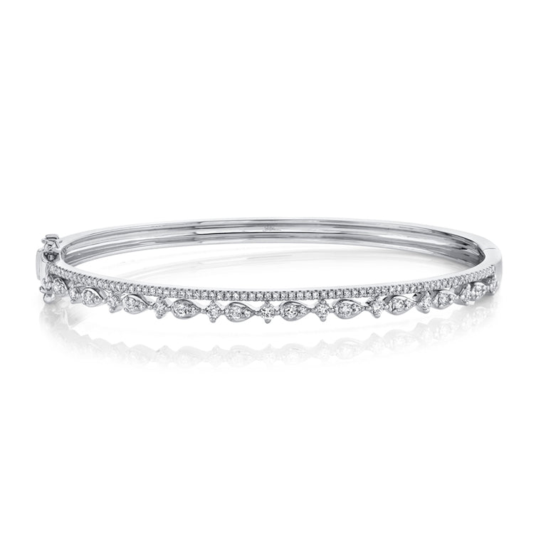 2 Row Bangle - Pasha Fine Jewelry