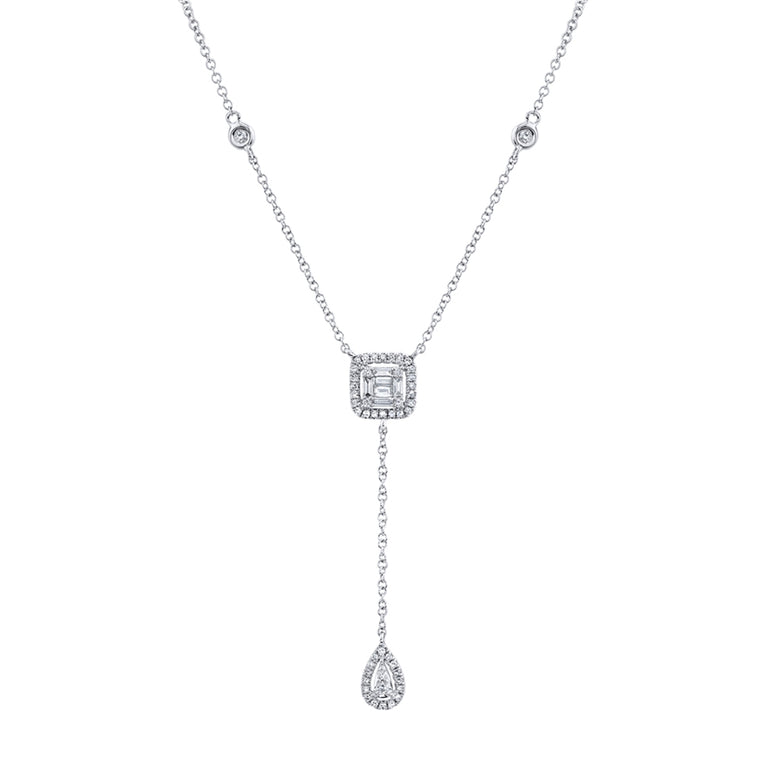 Baguette Lariat - Pasha Fine Jewelry