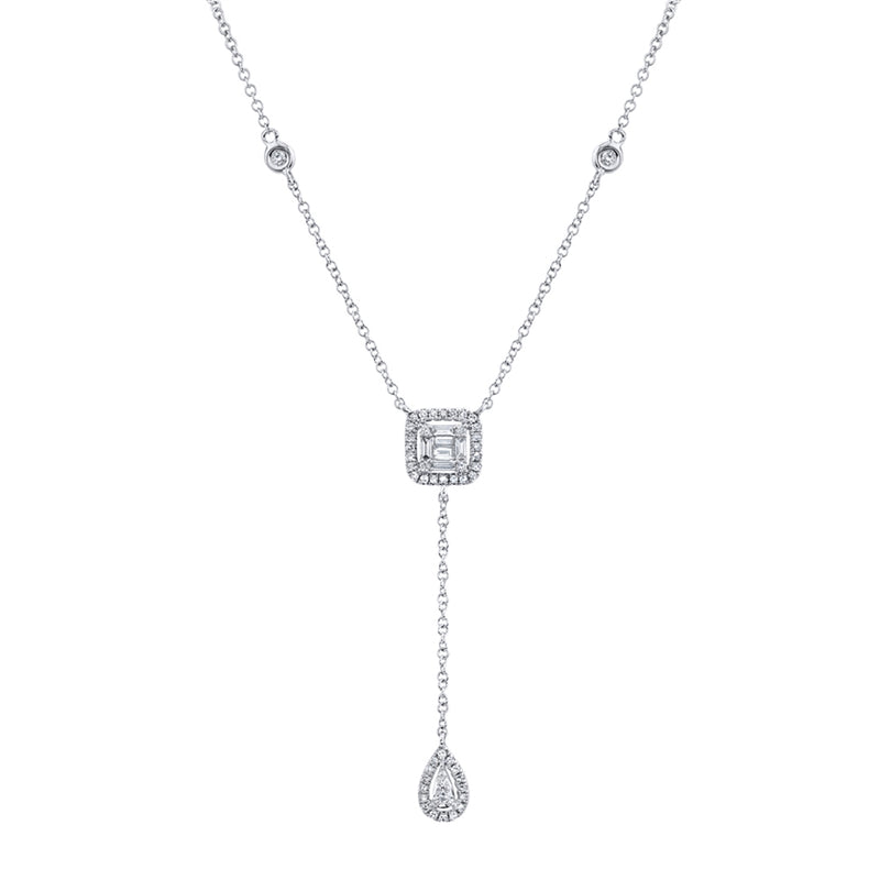 Baguette Lariat - Pasha Fine Jewelry