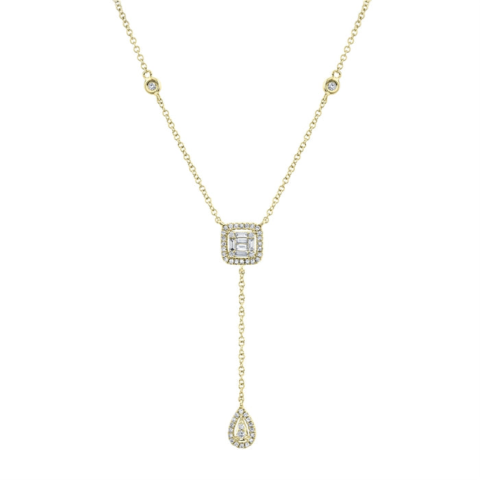 Baguette Lariat - Pasha Fine Jewelry