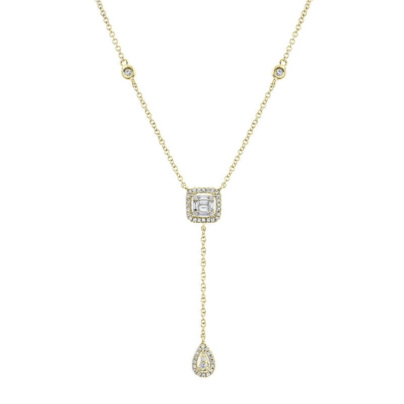 Baguette Lariat - Pasha Fine Jewelry