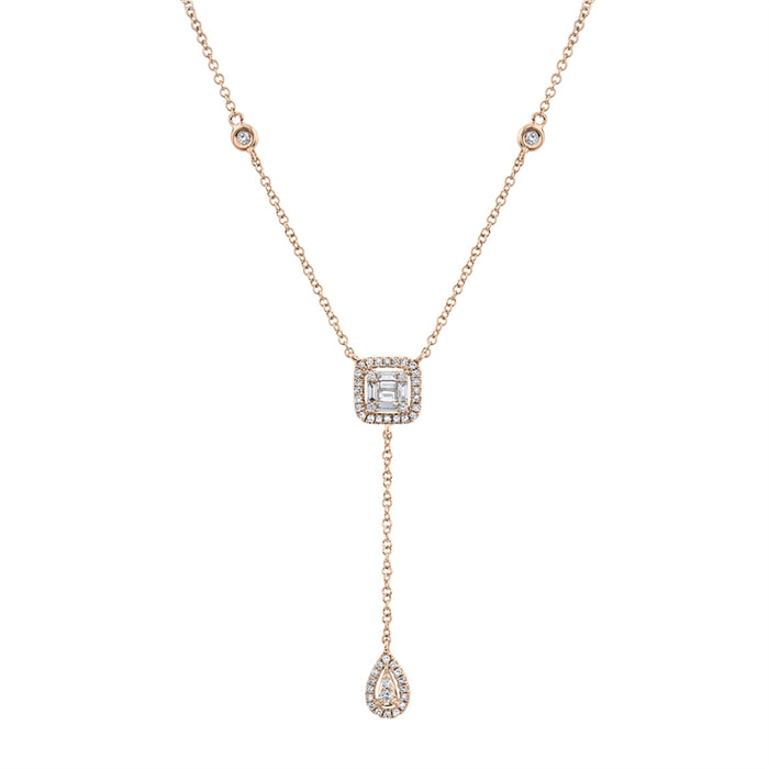 Baguette Lariat - Pasha Fine Jewelry