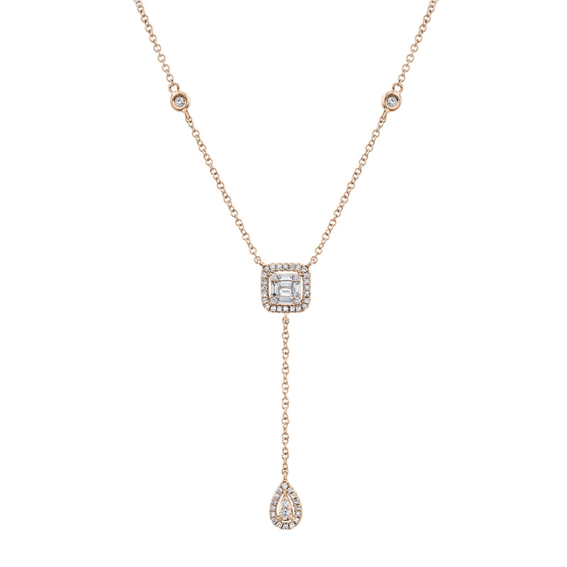 Baguette Lariat - Pasha Fine Jewelry
