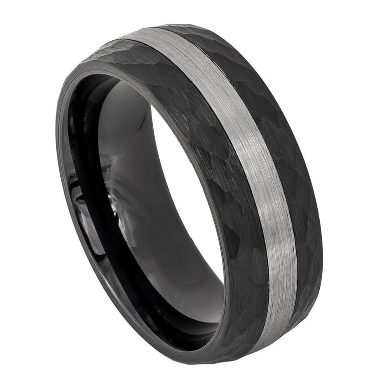 Two Tone Hammered Band