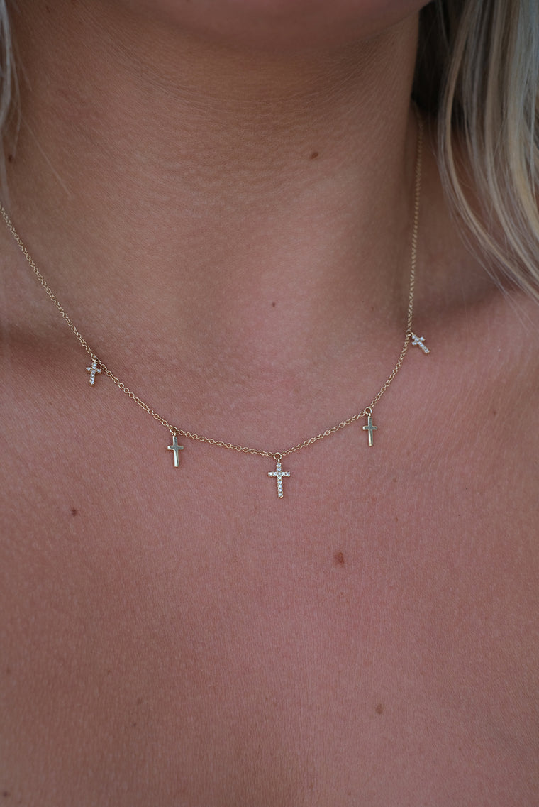Cross Necklace - Pasha Fine Jewelry
