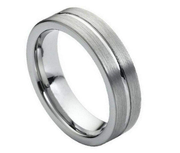 Flat Brushed with Single groove