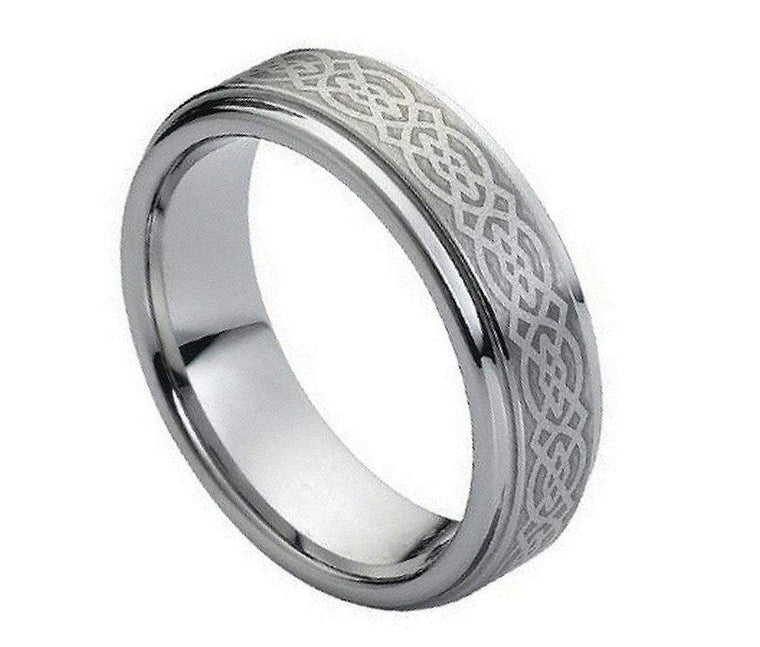 Brushed with Celtic Knot