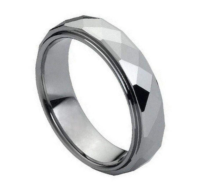 Domed Faceted with Stepped Edge